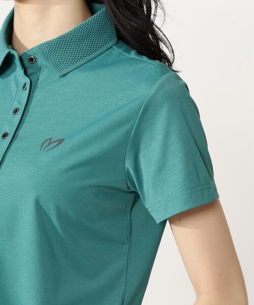 MASTER BUNNY EDITION(マスターバニーエディション)の「【MASTER BUNNY EDITION】ベア天(ポロシャツ・レディース・ブラック/ホワイト/グリーン・MEDIUM/SMALL/LARGE)」の14枚目の写真