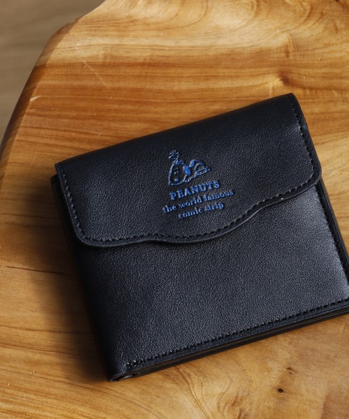 FUNALIVE(ファンアライブ)の「SNOOPY 二つ折り財布 合皮 小銭入れ(財布・レディース・ベージュ/ネイビー/ブラック・FREE)」の17枚目の写真