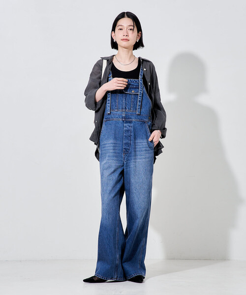 ★新品タグ付★ マウンテンマニア×フリークスストア オーバーオール デニム セール】デニムオーバーオール（サロペット/オーバーオール）｜FREAK'S