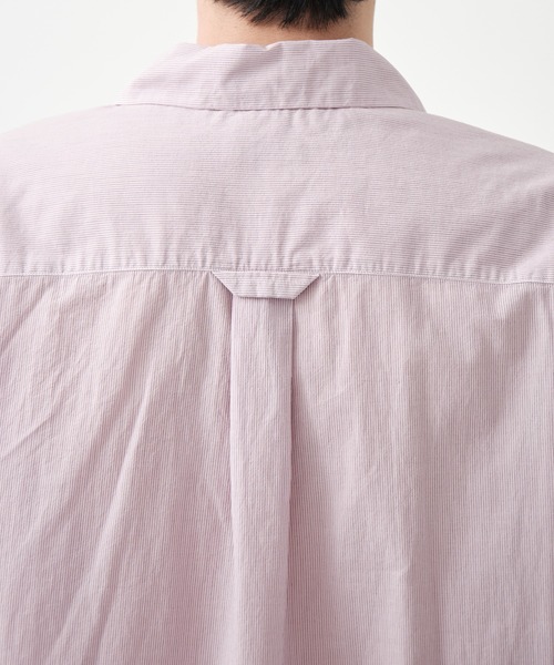 soe（ソーイ）の「Garment Dyed Short Cut Shirt（シャツ/ブラウス・メンズ・ピンク・1/2）」の8枚目の写真