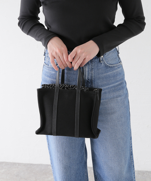 IENA(イエナ)の「DEMAKER/ディメーカー New vase mini バッグ(ハンドバッグ・レディース・ブラック系その他/キャメル/ブラック・FREE)」の4枚目の写真