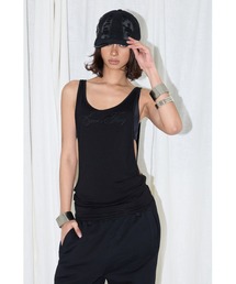 EYEER（イワイイアル）の「SCRIPT LOGO DEEP U-NECK SLEEVELESS（タンクトップ）」