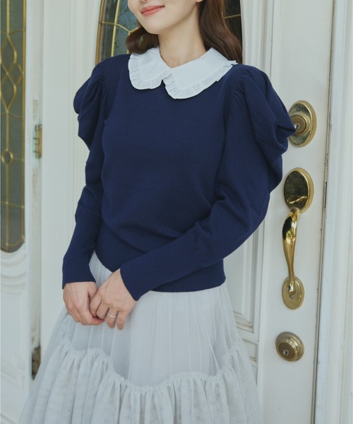 ORGUE(オルグ)の「Volume Tulle Skirt/ボリュームチュールスカート(スカート・レディース・グレー/ブラック/ベージュ・SMALL/MEDIUM)」の6枚目の写真