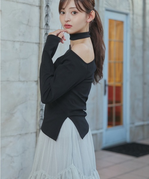 ORGUE(オルグ)の「Volume Tulle Skirt/ボリュームチュールスカート(スカート・レディース・グレー/ブラック/ベージュ・SMALL/MEDIUM)」の10枚目の写真