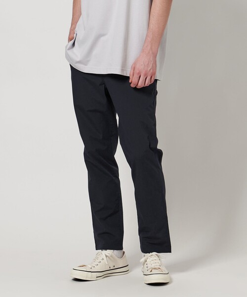 A DAY IN THE LIFE UNITED ARROWS（アデイインザライフユナイテッドアローズ）の「サッカー アンクル イージーパンツ-吸水速乾-＜A DAY IN THE LIFE＞（スラックス・メンズ・ベージュ/ネイビー/ライトグレー/オリーブ/ブラック・XL/M/S/L）」の5枚目の写真