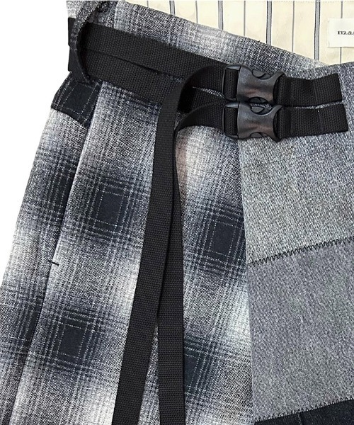 masterkey（マスターキー）の「mp15028- CLOAK-PT ラップワイドパンツ(MK27A-P-14)（その他パンツ・メンズ・ブルー/ブラック・FREE）」の8枚目の写真