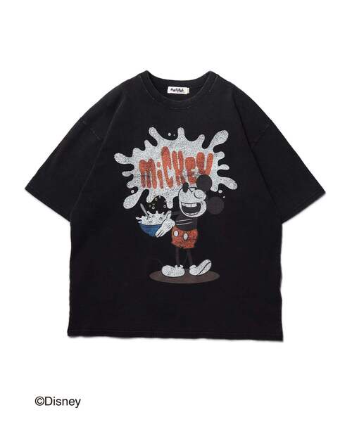 ANTIBAL(アンティバル)の「【ANTIBAL】 ディズニーカスレプリント パウダーブリーチショートスリーブTシャツ(Tシャツ/カットソー・メンズ・ブラック系2/ブラック/ブラック系1・3/2)」の2枚目の写真