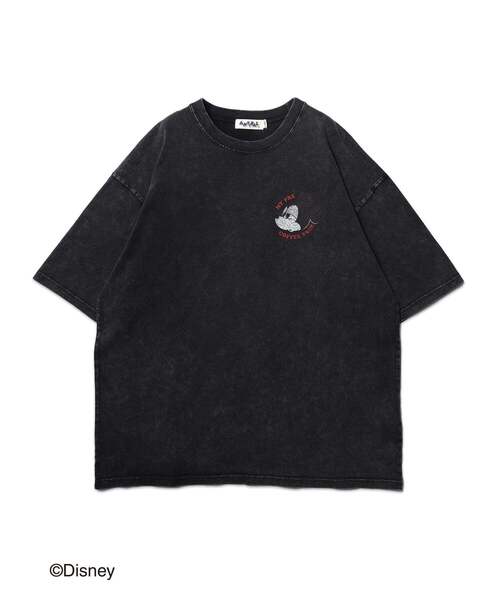 ANTIBAL(アンティバル)の「【ANTIBAL】 ディズニーカスレプリント パウダーブリーチショートスリーブTシャツ(Tシャツ/カットソー・メンズ・ブラック系2/ブラック/ブラック系1・3/2)」の1枚目の写真