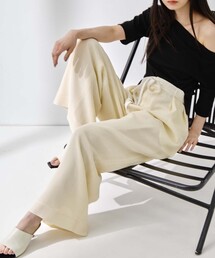 STUDIOUS | 【STUDIOUS/ステュディオス】Washable Mesh Relax Trousers/ウォッシャブルメッシュリラックストラウザー(スラックス)