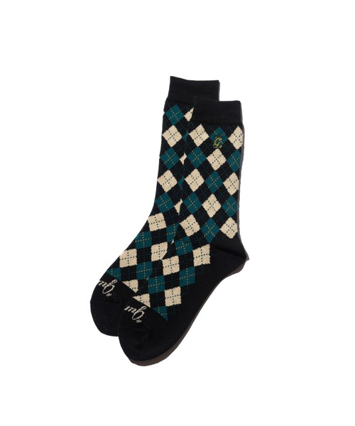 glamb(グラム)の「Argyle Socks Set / アーガイルソックスセット(ソックス/靴下・メンズ・マルチ・FREE)」の5枚目の写真