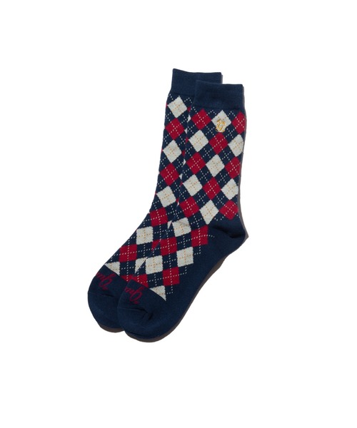glamb(グラム)の「Argyle Socks Set / アーガイルソックスセット(ソックス/靴下・メンズ・マルチ・FREE)」の6枚目の写真
