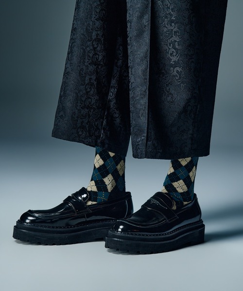 glamb(グラム)の「Argyle Socks Set / アーガイルソックスセット(ソックス/靴下・メンズ・マルチ・FREE)」の2枚目の写真