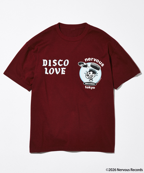 JOURNAL STANDARD(ジャーナルスタンダード)の「Nervous Records / ナーヴァス・レコーズ × A-1 CLOTHING プリントTシャツ(Tシャツ/カットソー・メンズ・ホワイト/チャコールグレー/ワイン・LARGE/MEDIUM/X-LARGE)」の3枚目の写真