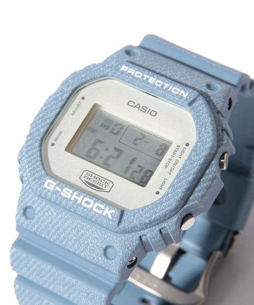 CASIO(カシオ)の「G-SHOCK / DW-5600DC 1JF 2JF(アナログ腕時計・メンズ・ライトブルー/インディゴブルー・ONE SIZE)」の4枚目の写真