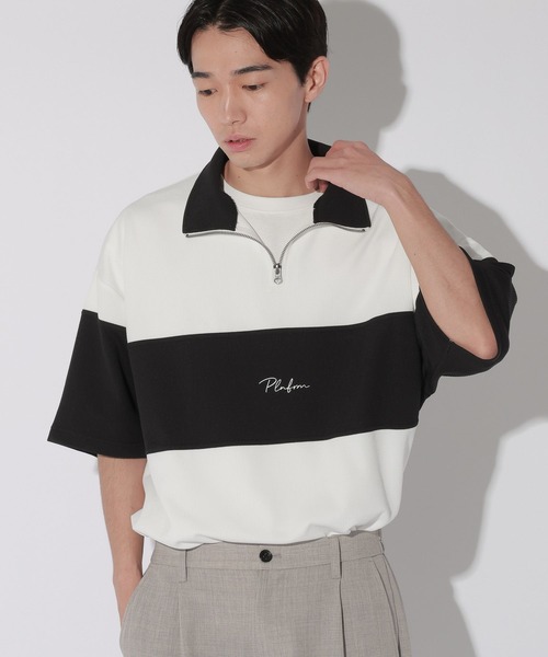 セール】フクレハーフZIPT / 820348（Tシャツ/カットソー）｜LAKOLE