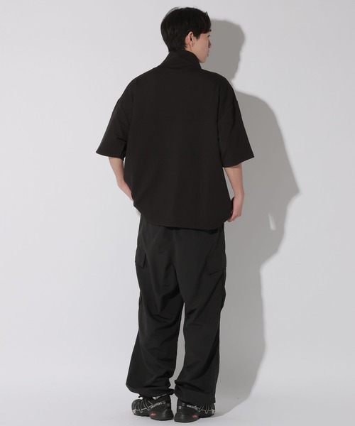 LAKOLE(ラコレ)の「フクレハーフZIPT / 820348(Tシャツ/カットソー・メンズ・ホワイト/ブルー/ブラック/ベージュ・MEDIUM/LARGE)」の18枚目の写真