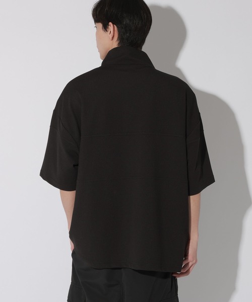 LAKOLE(ラコレ)の「フクレハーフZIPT / 820348(Tシャツ/カットソー・メンズ・ホワイト/ブルー/ブラック/ベージュ・MEDIUM/LARGE)」の21枚目の写真