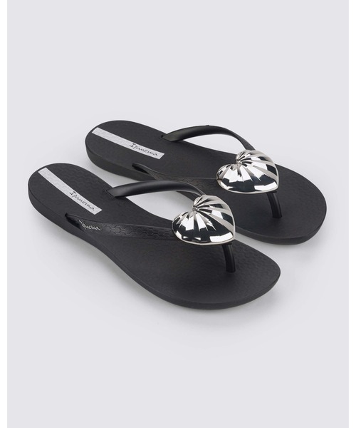 IPANEMA(イパネマ)の「《Ipanema/イパネマ》MAXI FASHION 【CROSS FUNCTION/クロスファンクション】(サンダル・レディース・ピンク/ブラック・36/35/37)」の2枚目の写真