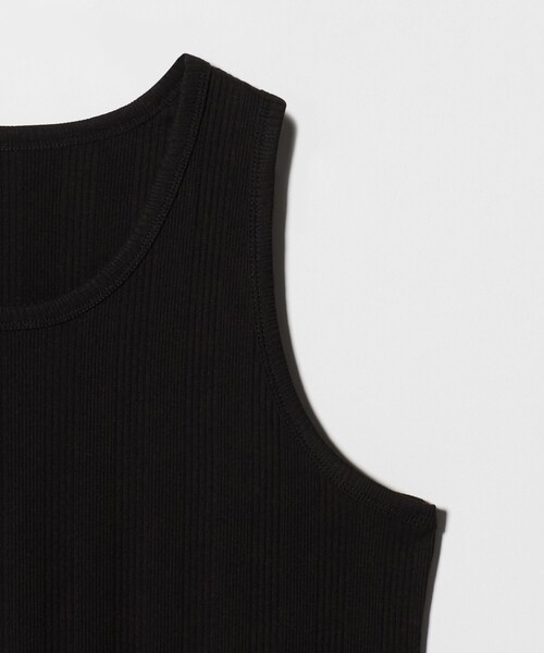 A DAY IN THE LIFE UNITED ARROWS(アデイインザライフユナイテッドアローズ)の「テレコ タンクトップ<A DAY IN THE LIFE>(Tシャツ/カットソー・メンズ・ブラック/ホワイト・L/M)」の5枚目の写真