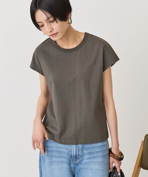 AMERICAN HOLIC(アメリカンホリック)の「【2点セット】ノースリーブTシャツ+ビスチェ(Tシャツ/カットソー・レディース・チャコールグレー/オフホワイト・M/L)」の19枚目の写真