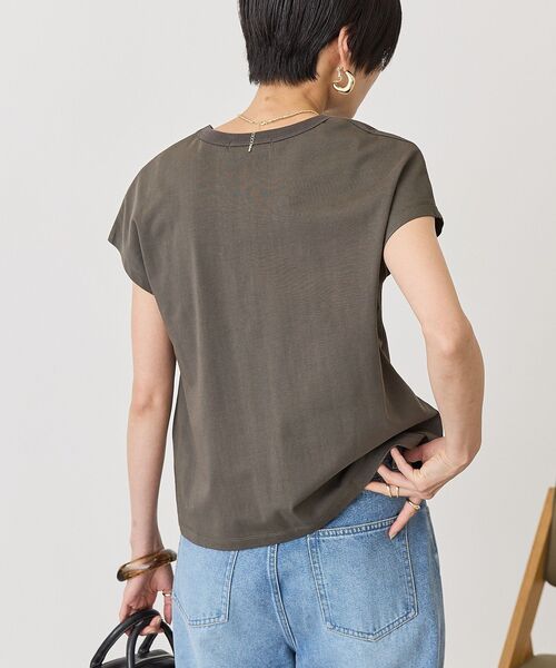 AMERICAN HOLIC(アメリカンホリック)の「【2点セット】ノースリーブTシャツ+ビスチェ(Tシャツ/カットソー・レディース・チャコールグレー/オフホワイト・M/L)」の21枚目の写真
