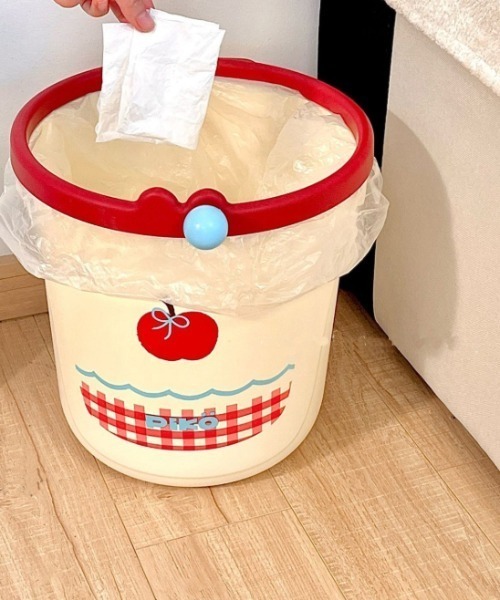 Made in I（メイドインアイ）の「apple dust box（ダストボックス・レディース・アイボリー・FREE）」の2枚目の写真