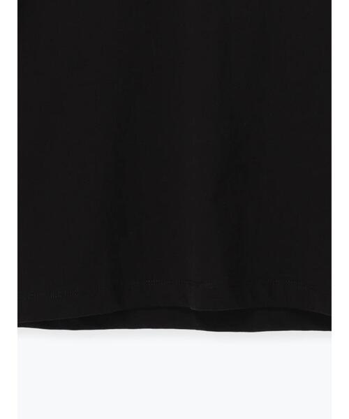 Samansa Mos2(サマンサ モスモス)の「◇強撚天竺ワイドロゴプリントTシャツ(Tシャツ/カットソー・レディース・イエロー/オフホワイト/ブラック・F)」の8枚目の写真