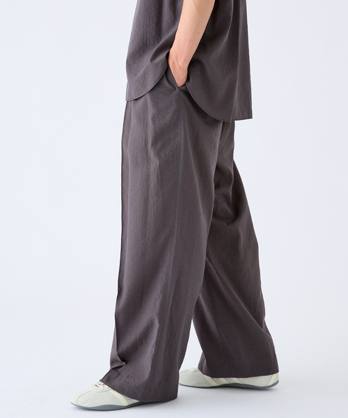 Product Twelve（プロダクトトゥエルブ）の「EDIFICE by Product Twelve リファインド1タックワイドパンツ（スラックス・メンズ・ブラック/ブラウン・LARGE/MEDIUM）」の17枚目の写真