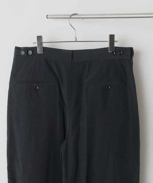 Product Twelve（プロダクトトゥエルブ）の「EDIFICE by Product Twelve リファインド1タックワイドパンツ（スラックス・メンズ・ブラック/ブラウン・LARGE/MEDIUM）」の8枚目の写真