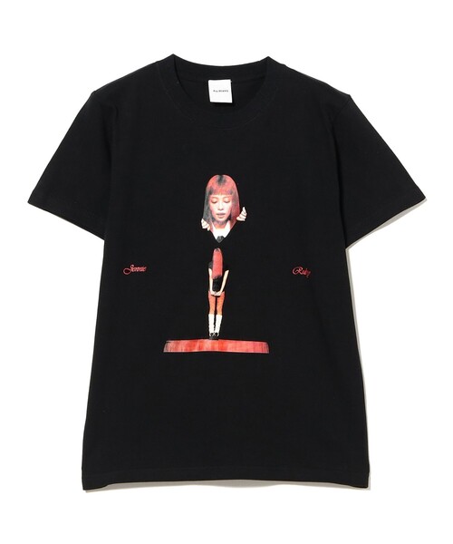 Ray BEAMS（レイビームス）の「【9/10値下げ】JENNIE / Ruby T-shirt（Tシャツ/カットソー・レディース・ホワイト/ブラック・ONE SIZE）」の12枚目の写真