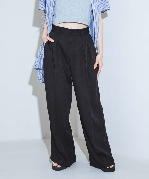 LAKOLE（ラコレ）の「TRバギーパンツ / 861568（その他パンツ・レディース・グレー/ベージュ/ブラック・MEDIUM/LARGE）」の2枚目の写真