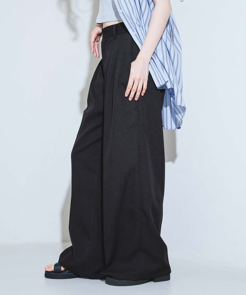 LAKOLE（ラコレ）の「TRバギーパンツ / 861568（その他パンツ・レディース・グレー/ベージュ/ブラック・MEDIUM/LARGE）」の9枚目の写真