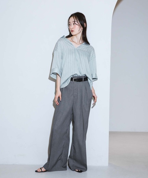 LAKOLE（ラコレ）の「TRバギーパンツ / 861568（その他パンツ・レディース・グレー/ベージュ/ブラック・MEDIUM/LARGE）」の12枚目の写真