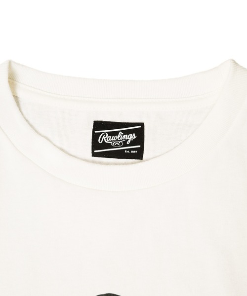 ARCHIVER（アーカイバ）の「【LW】【it】【Rawlings/ローリングス】BASEBALL BOY T / ベースボールTシャツ（Tシャツ/カットソー・メンズ・ブラック/ホワイト・X-LARGE/LARGE/MEDIUM）」の3枚目の写真