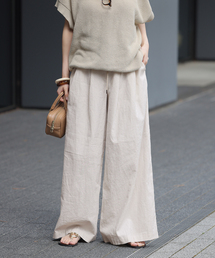 JOURNAL STANDARD relume | 《追加3》リネンコットンワイドギャザーパンツ(その他パンツ)