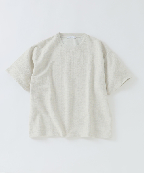 JOURNAL STANDARD relume(ジャーナルスタンダード レリューム)の「ブークレ ジャガード ニットソー(Tシャツ/カットソー・メンズ・ダークグリーン/ライトグレー/コバルトブルー・MEDIUM/LARGE)」の13枚目の写真