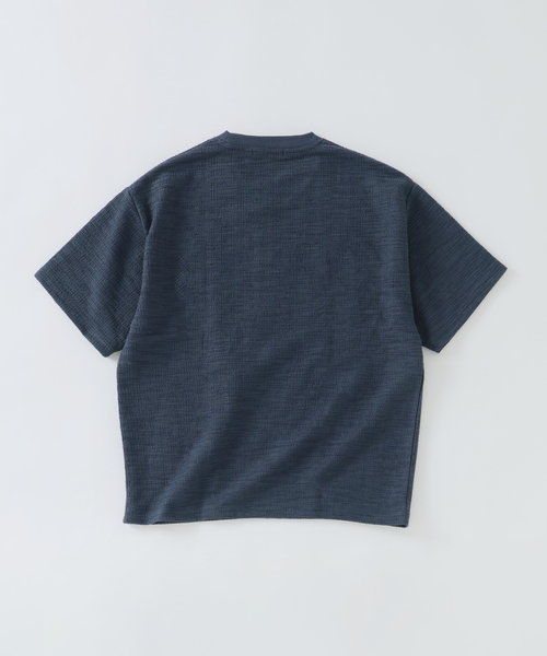 JOURNAL STANDARD relume(ジャーナルスタンダード レリューム)の「ブークレ ジャガード ニットソー(Tシャツ/カットソー・メンズ・ダークグリーン/ライトグレー/コバルトブルー・MEDIUM/LARGE)」の18枚目の写真