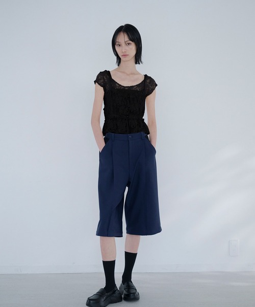 Nora Lily elle(ノラリリーエル)の「between layers(Tシャツ/カットソー・レディース・ホワイト/ブラック・FREE)」の20枚目の写真