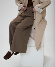 two tuck wide pants / 2タックワイドパンツ