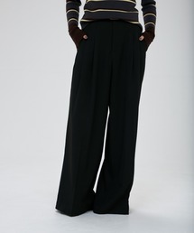 two tuck wide pants / 2タックワイドパンツ