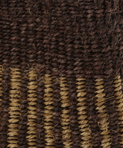 JOURNAL STANDARD LUXE（ジャーナルスタンダード　ラックス）の「【SOIL】STRIPE SISAL ONE HANDLE BAG（かごバッグ・レディース・ブラウン/ブラック・FREE）」の14枚目の写真