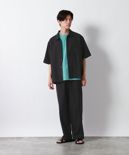 GLOBAL WORK（グローバルワーク）の「リネンブレンドイージーパンツ/732030（その他パンツ・メンズ・ブラック/ダークブラウン・SMALL/MEDIUM/LARGE/X-LARGE）」の13枚目の写真