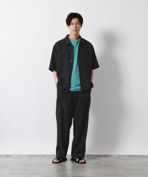 GLOBAL WORK（グローバルワーク）の「リネンブレンドイージーパンツ/732030（その他パンツ・メンズ・ブラック/ダークブラウン・SMALL/MEDIUM/LARGE/X-LARGE）」の14枚目の写真