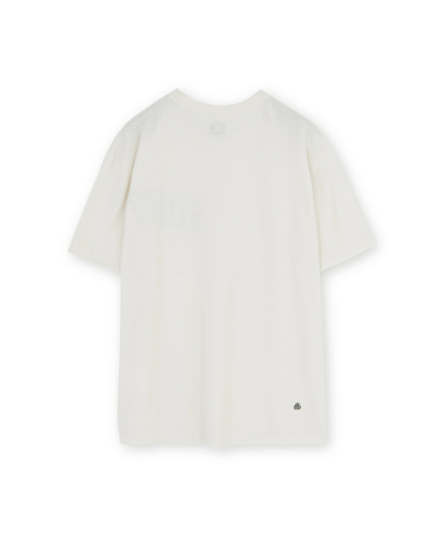 BROWNYARD BALANCE(ブラウンヤード・バランス)の「ニューヨーク ハーフスリーブ、ウォッシュドアイボリー(Tシャツ/カットソー・メンズ・その他・4/3/5)」の2枚目の写真