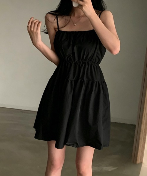 FAVORITO(ファヴォリート)の「キャミワンピース(ワンピース・レディース・ホワイト/ブラック・F)」の18枚目の写真