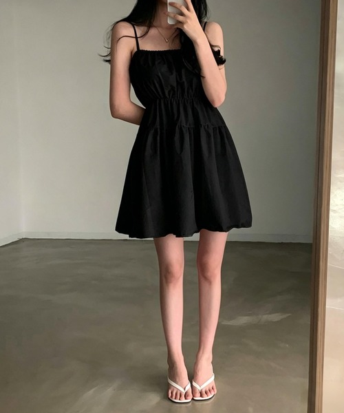 FAVORITO(ファヴォリート)の「キャミワンピース(ワンピース・レディース・ホワイト/ブラック・F)」の21枚目の写真