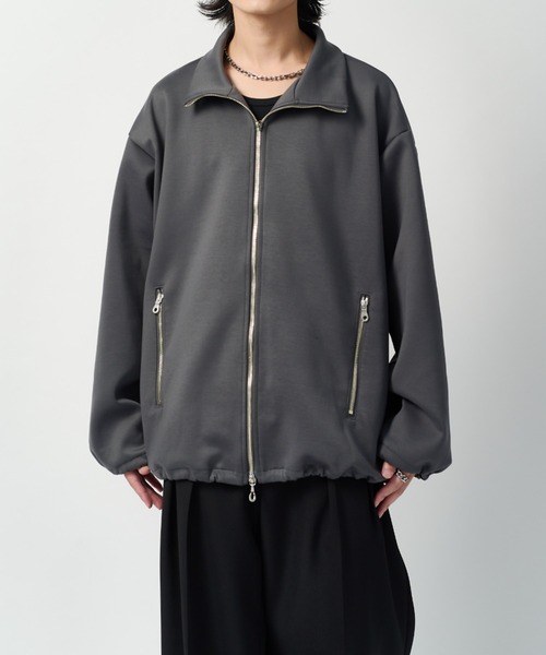 Lui's(ルイス)の「リラックススタンドブルゾン(ブルゾン・メンズ・グレー/チャコールグレー/ブラック・S/M)」の19枚目の写真