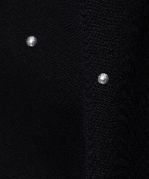 UNITED ARROWS(ユナイテッドアローズ)の「ビジュー Tシャツ ‐接触冷感‐(Tシャツ/カットソー・レディース・ホワイト/ブラック・FREE)」の8枚目の写真