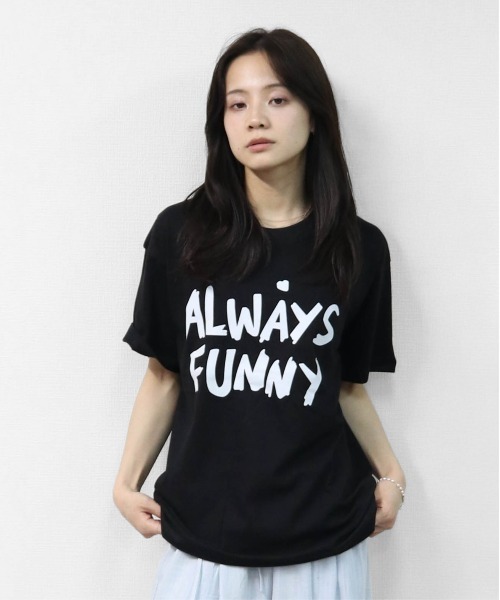 THE CELL.(ザセルドット)の「リラックスシルエット ロゴT 2 RELAXED SILHOUETTE LOGO T-SHIRT 2(Tシャツ/カットソー・レディース・ブラック/オフホワイト・FREE)」の2枚目の写真