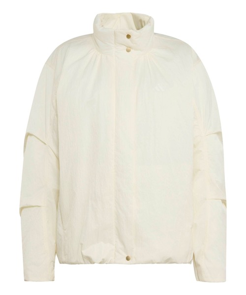 adidas（アディダス）の「【adidas×アルペン限定コレクション】アディダス adidas ラックスフロー しわ加工 ウーブン ルーズフィット パッドジャケット （ダウンジャケット/コート・レディース・オフホワイト/ブラック/グリーン・S/XL/L/M）」の20枚目の写真